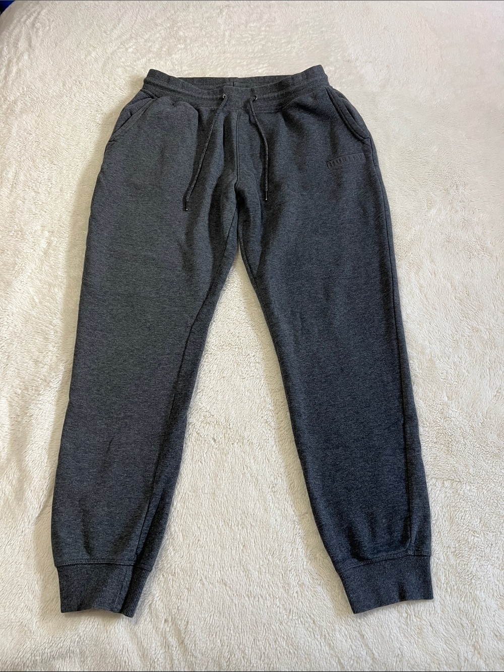 Hurley Dark Charcoal Gray Jogger Sweatpants